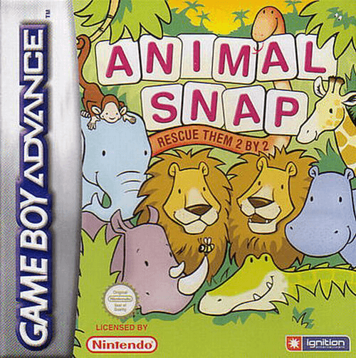 Animal Snap box art for GameBoy Advance